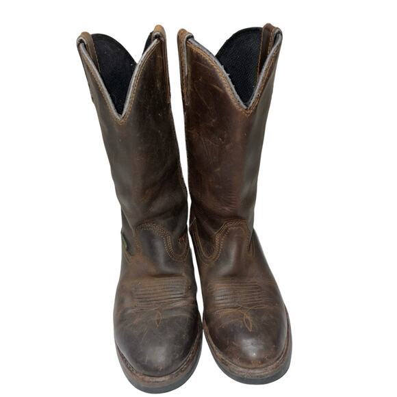Dan Post Brown Leather Western Cowboy Boots DP69681    Size: US 10D - Picture 2 of 8